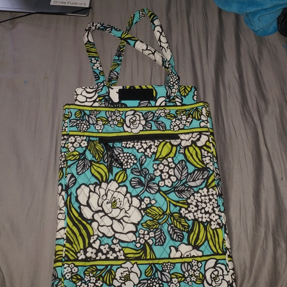 Vera Bradley Travel Laptop Bag in Dogwood